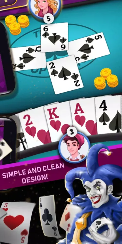 Capturas de pantalla de Bid Whist - Offline Card Games