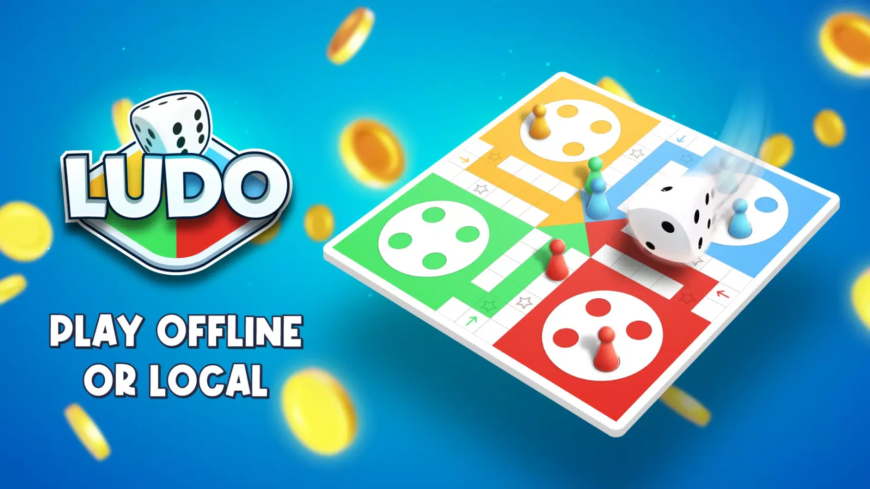 Screenshot di Ludo - Offline Board Game