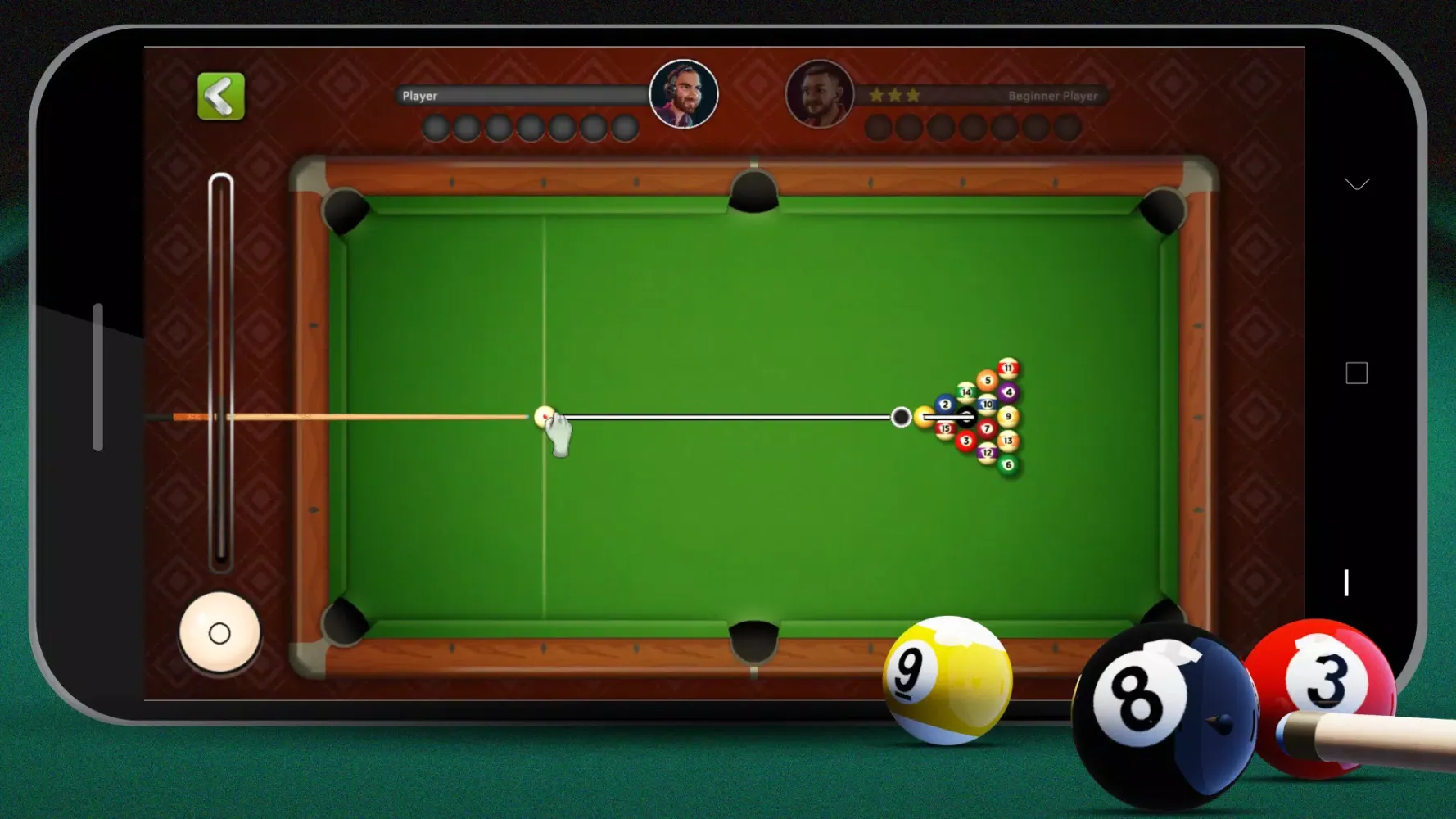 Tangkapan layar 8 Ball Billiards Offline Pool