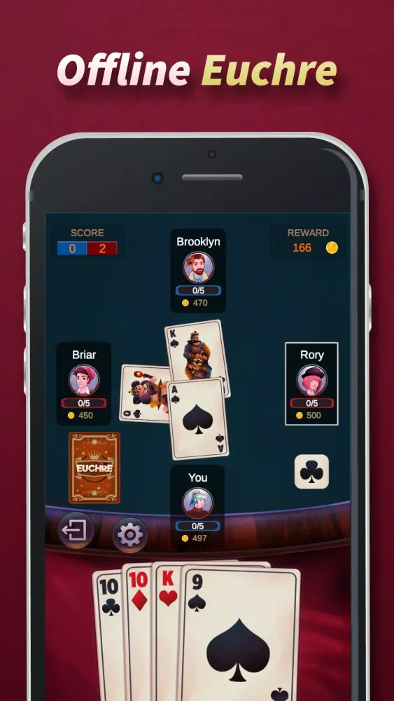 Euchre應用截圖