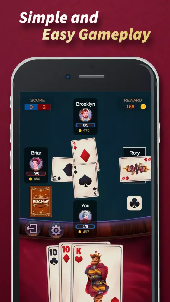 Euchre應用截圖