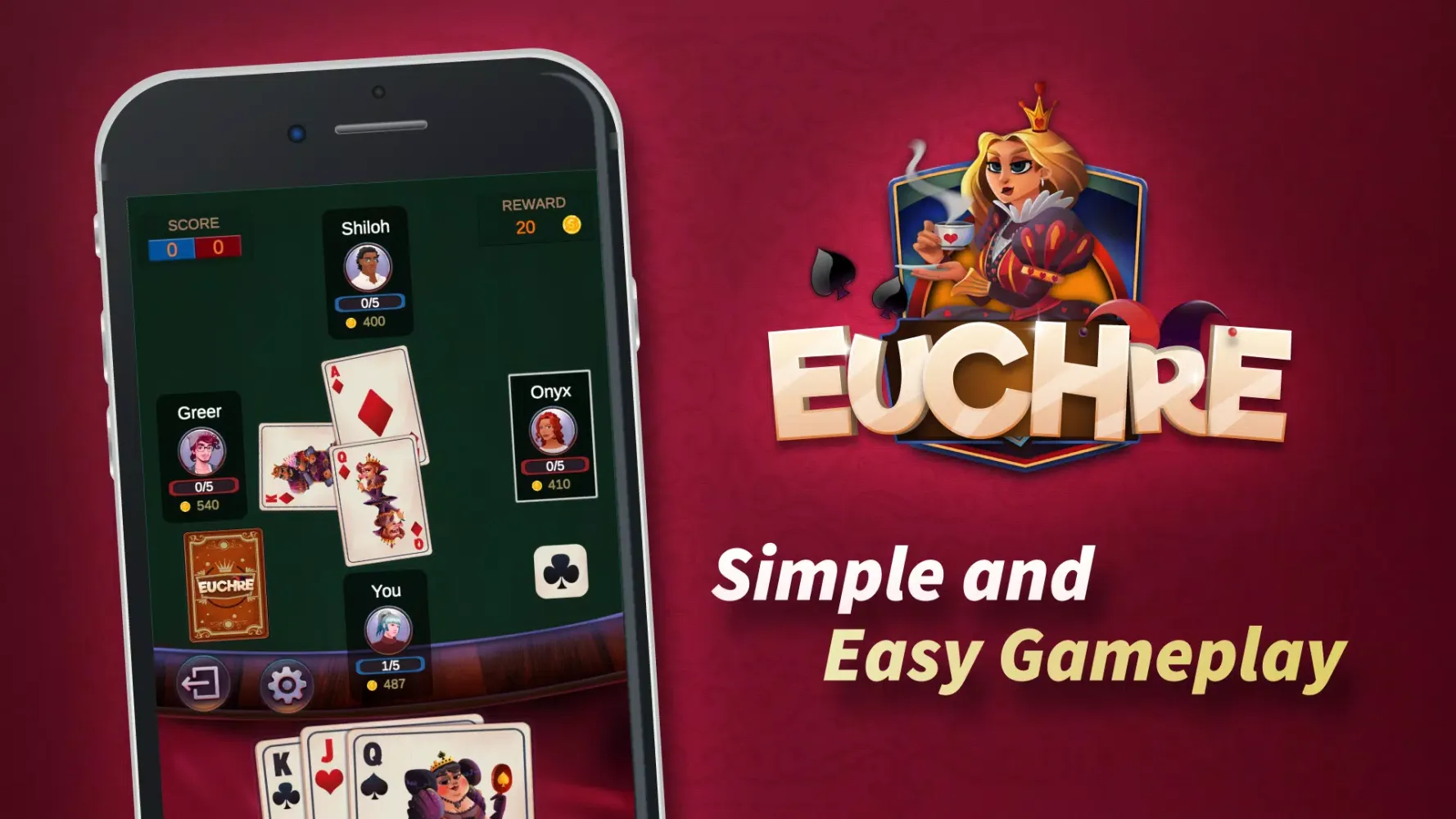 Euchre應用截圖