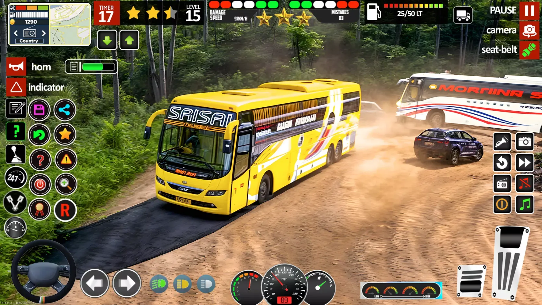 Euro Bus Game Simulator 3D سکرین شاٹس
