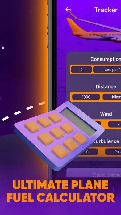 Tangkapan skrin FuelerJet - Plane Fuel Tracker