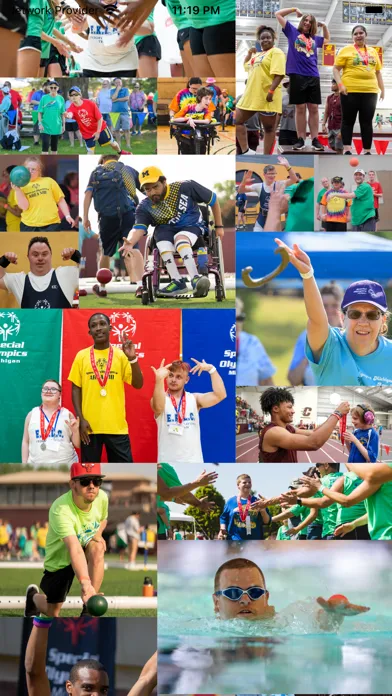 ภาพหน้าจอของ Special Olympics MI
