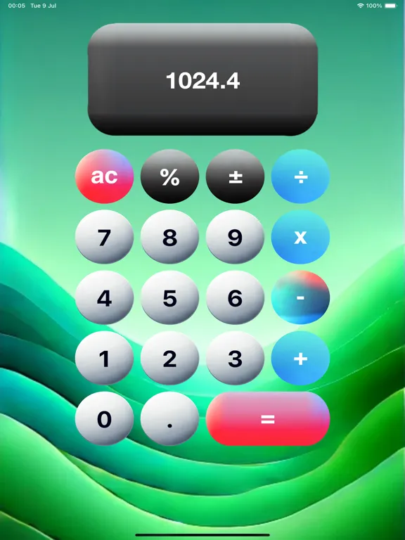 Tangkapan layar Calculator - Easy Maths iPad 
