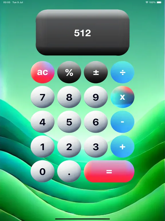 Tangkapan layar Calculator - Easy Maths iPad 