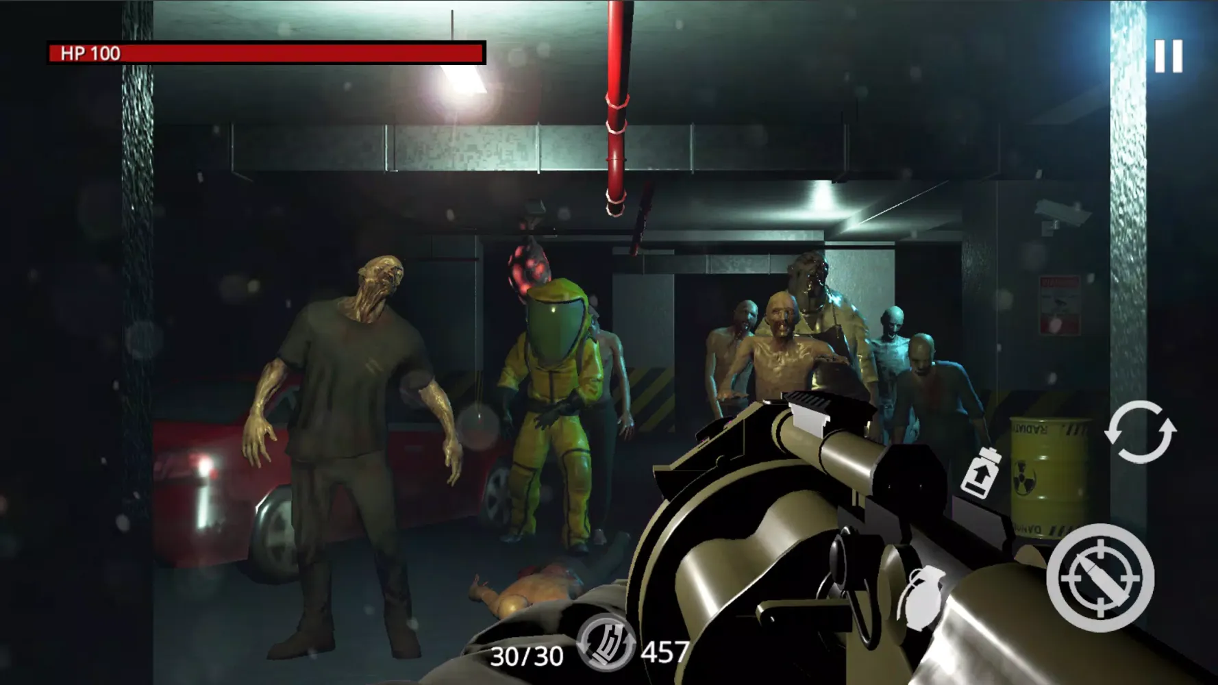Zombie city :shooting survival 스크린샷