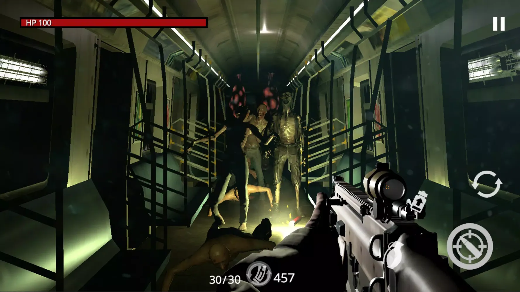 Zombie city :shooting survival 스크린샷