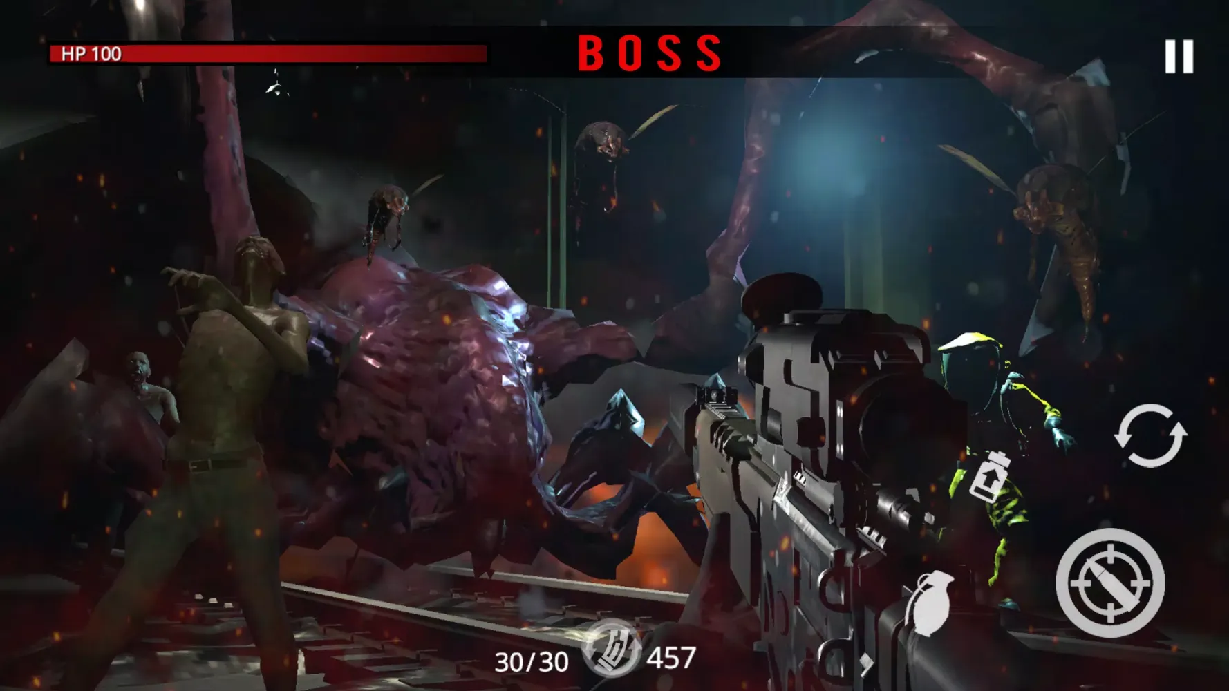 Zombie city :shooting survival 스크린샷