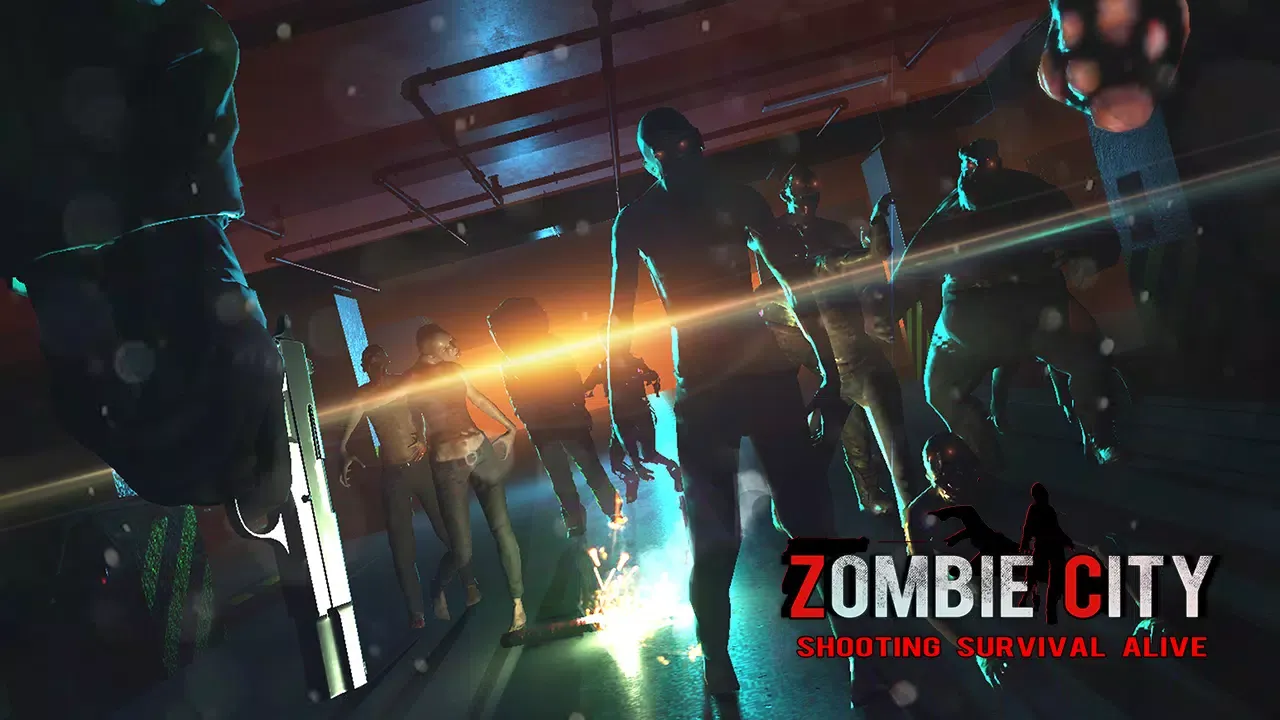 Zombie city :shooting survival 스크린샷