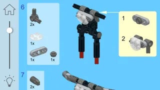 3-Wheel Moto for LEGO Creator 31018 x 2 Sets - Building Instructions سکرین شاٹس