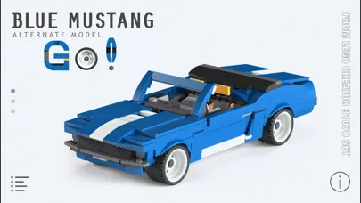 ภาพหน้าจอของ Blue Mustang for LEGO 31070
