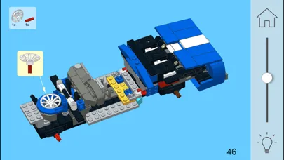 ภาพหน้าจอของ Blue Mustang for LEGO 31070