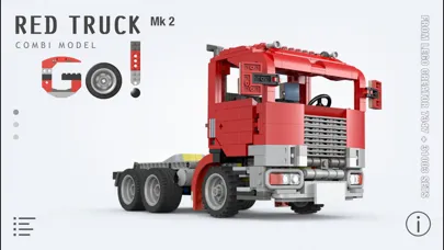 Red Truck Mk2 for LEGO - Building Instructions应用截图