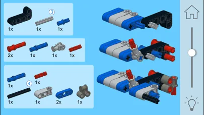 Tangkapan skrin Retro Car for LEGO 9395 Set