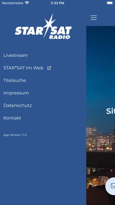 Screenshot di STAR*SAT RADIO