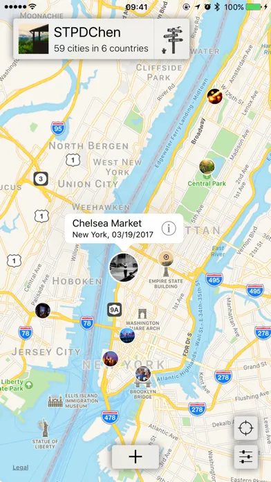 Tangkapan layar Places - Your Life Recorder