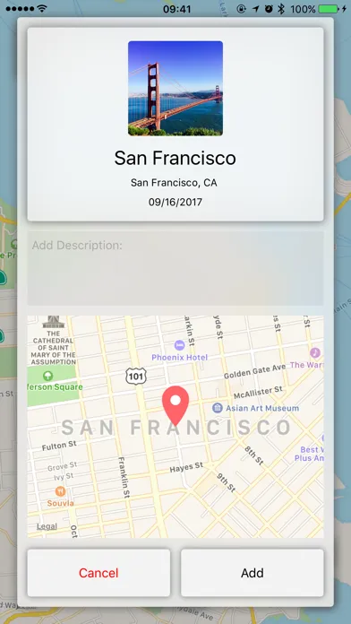 Tangkapan layar Places - Your Life Recorder