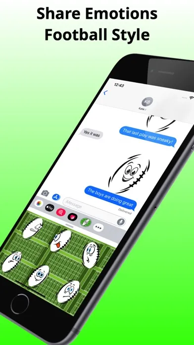 Football Emojis - Touchdown 스크린샷