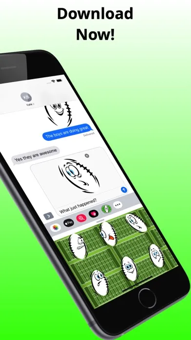 Football Emojis - Touchdown 스크린샷