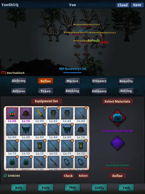 Zrzuty ekranu Realms Journey iPad