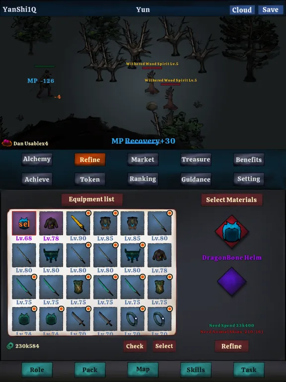 Zrzuty ekranu Realms Journey iPad