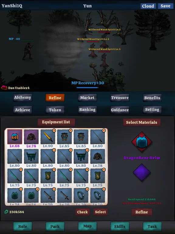 Zrzuty ekranu Realms Journey iPad