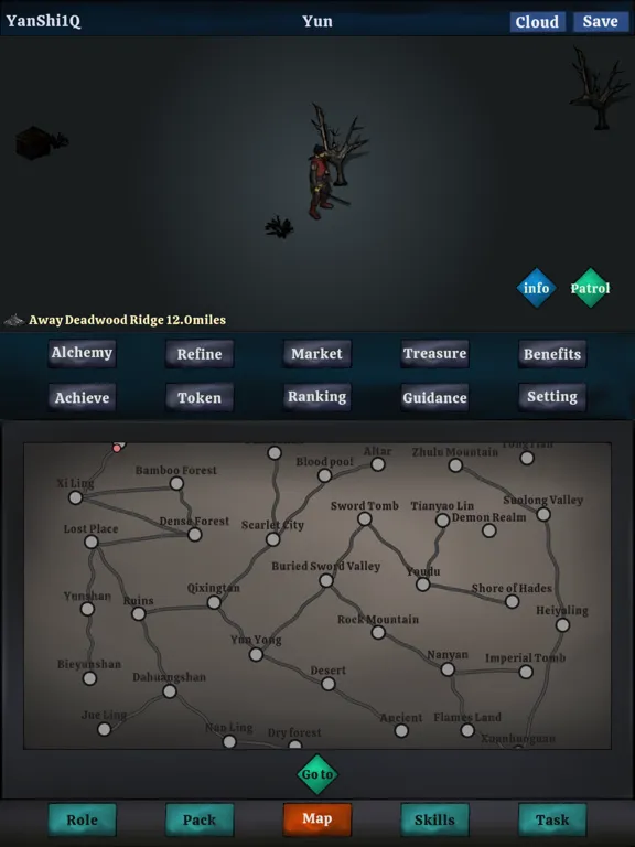 Zrzuty ekranu Realms Journey iPad