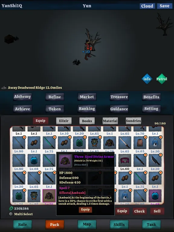 Zrzuty ekranu Realms Journey iPad