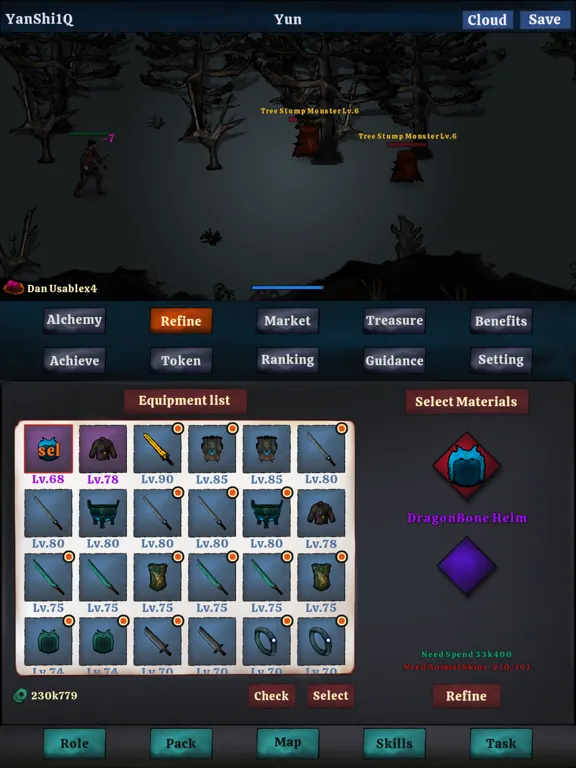 Zrzuty ekranu Realms Journey iPad