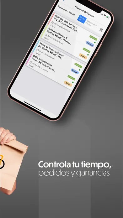 Captures d'écran de SABROSÓN Repartidor