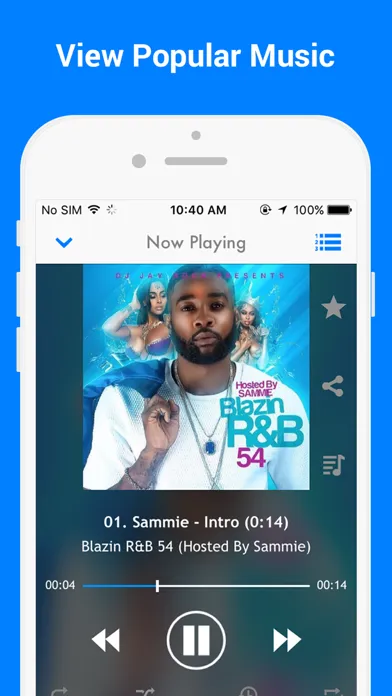 Ảnh chụp màn hình của GetItLive - rap/hiphop livemixtapes & radio