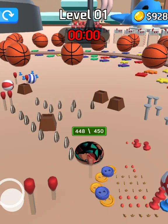 Capturas de tela do Slime Monster Adventure iPad