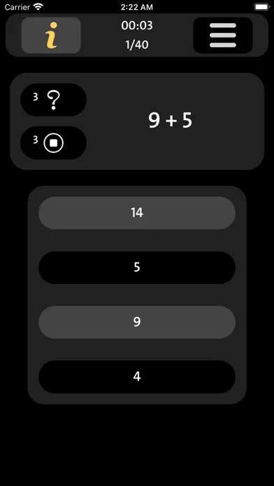 Screenshot di Genius - a modern math game