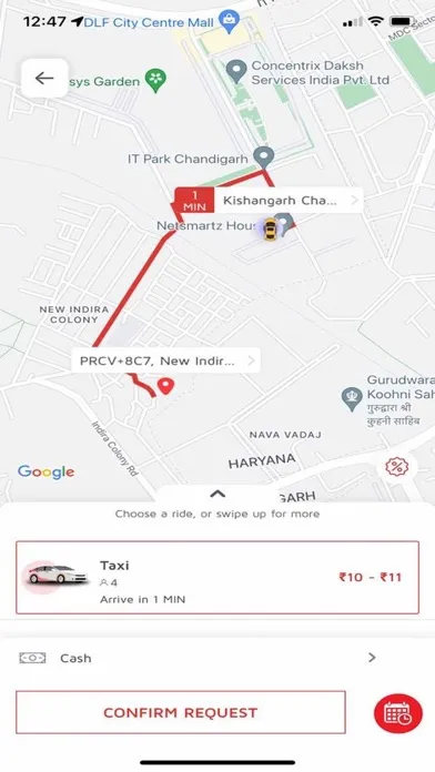 Zrzuty ekranu Salam-Taxi
