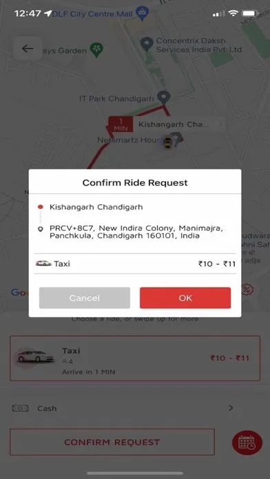 Zrzuty ekranu Salam-Taxi