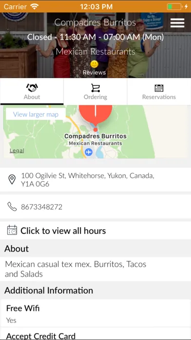 Compadres Burritos Take Out Screenshots