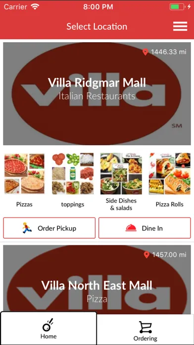 Villa Fresh Italian স্ক্রিনশট
