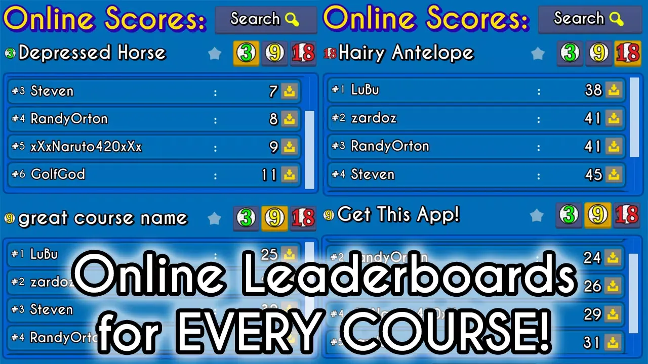 Simple Golf Screenshots