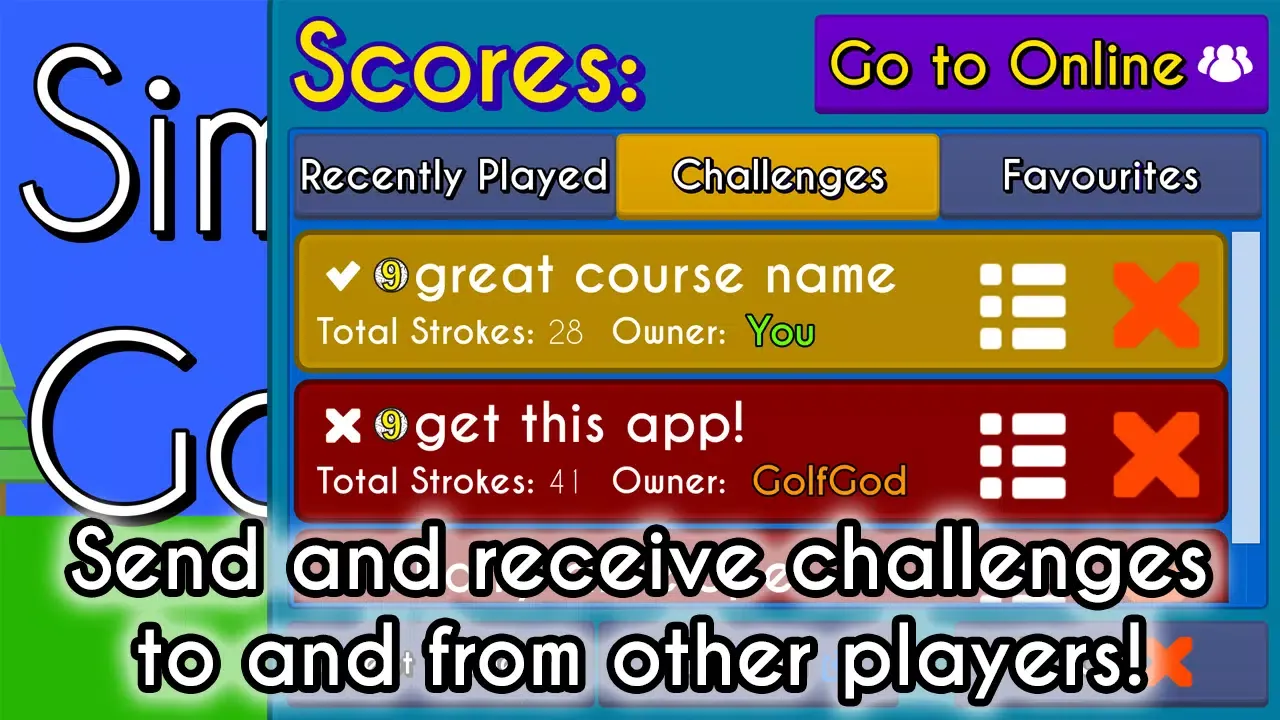Simple Golf Screenshots