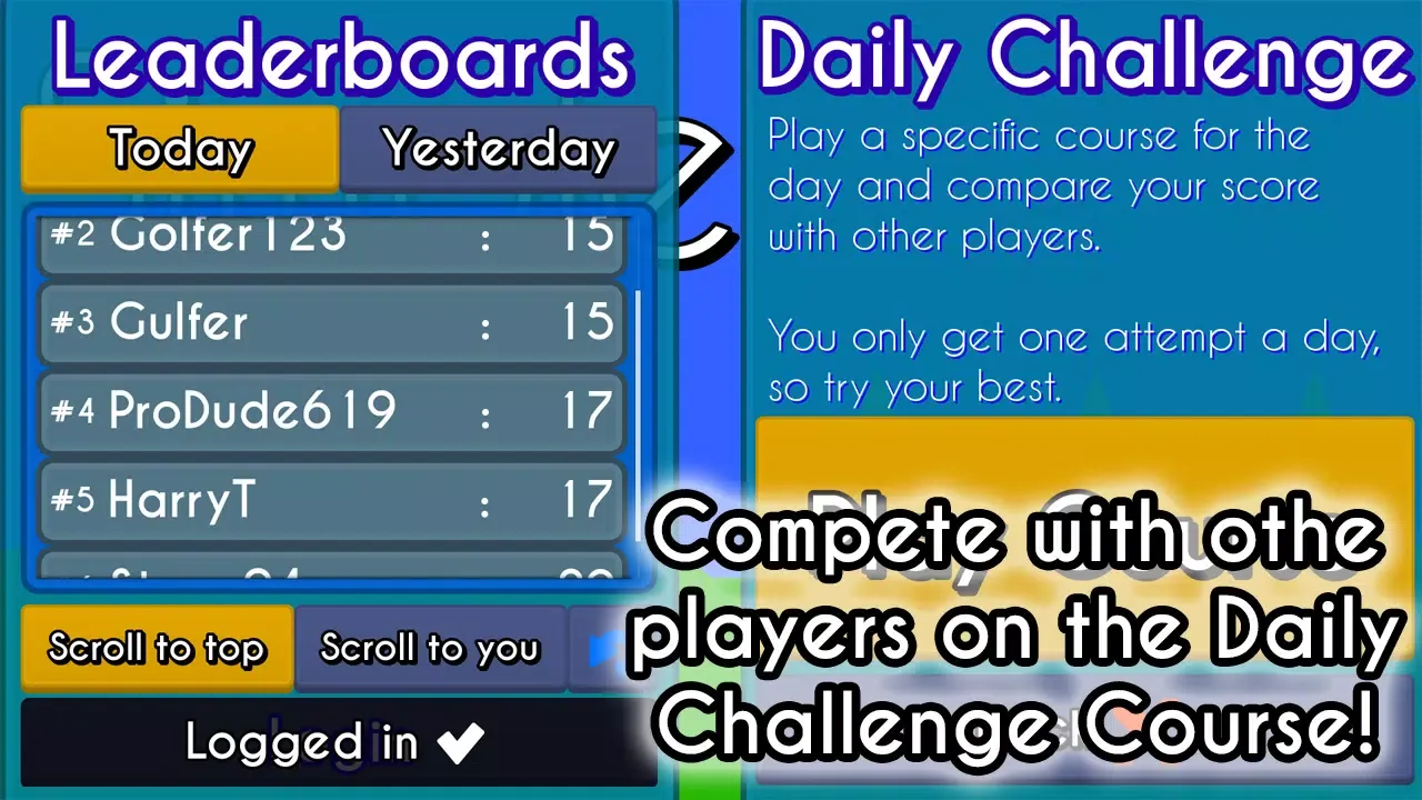 Simple Golf Screenshots