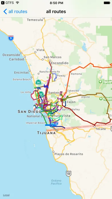 San Diego Public Transport स्क्रीनशॉट