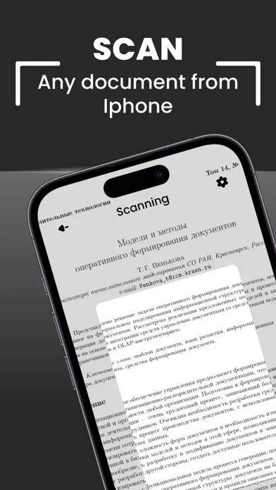 Captures d'écran de PDF Scanner - Doc Converter
