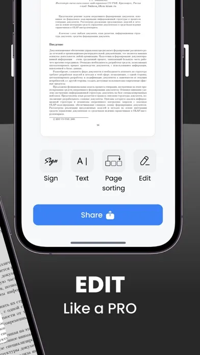 Captures d'écran de PDF Scanner - Doc Converter