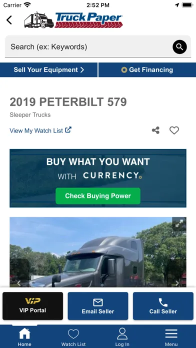 Zrzuty ekranu Truck Paper