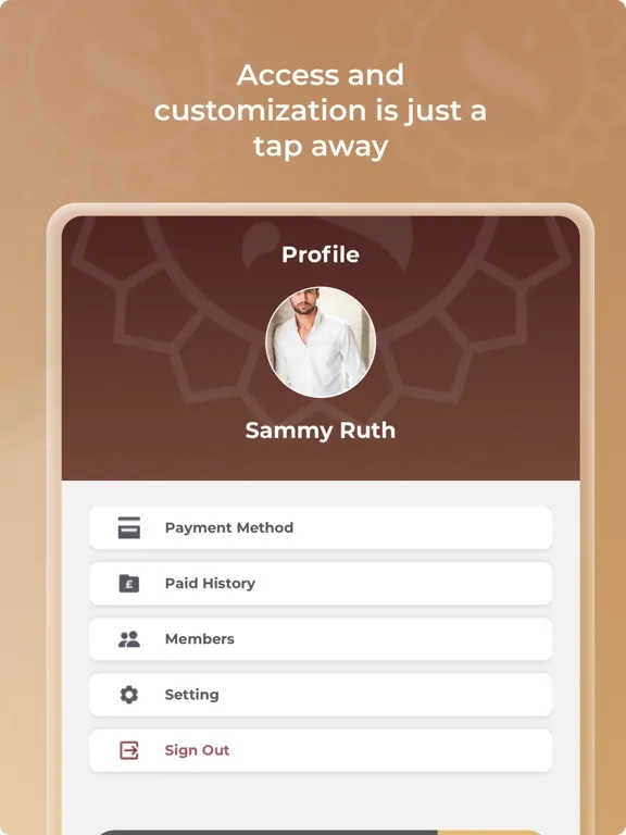 Ảnh chụp màn hình của Sangeetha Jewellers iPad 