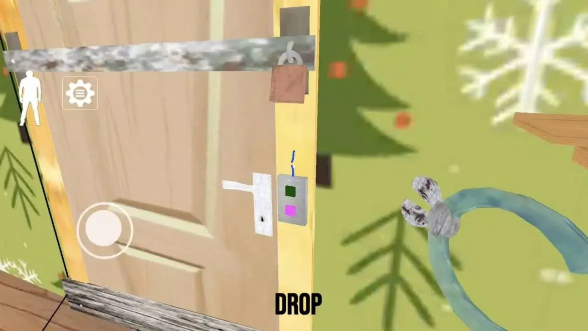 Screenshot di Scary Santa horror game