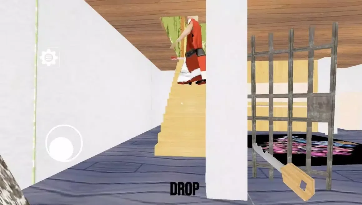 Screenshot di Scary Santa horror game