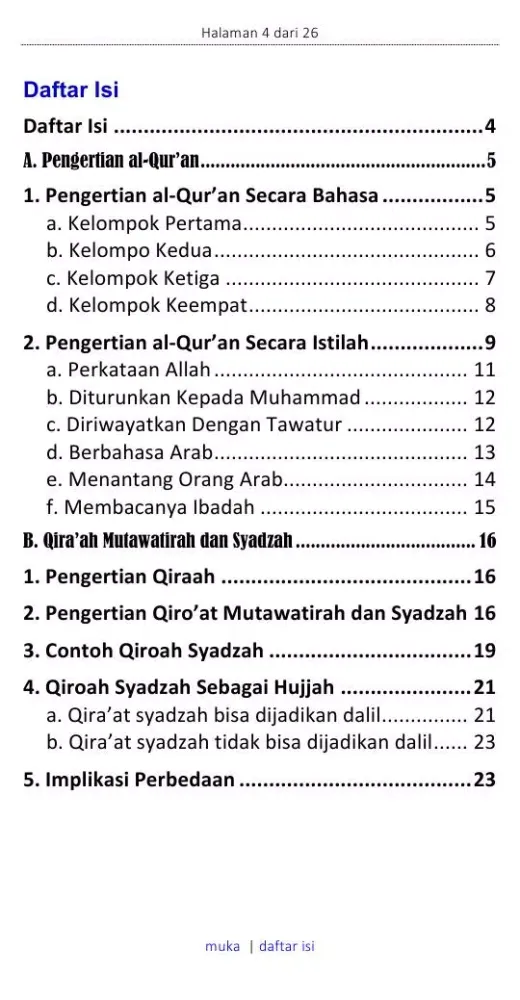 Al-Quran dan Qiraah Syadzah Screenshots